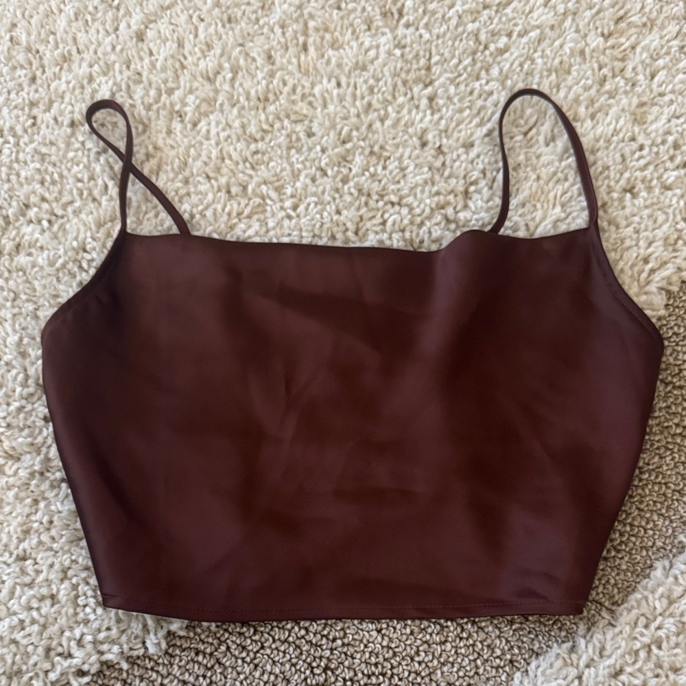 Forever 21 Chocolate Brown Camisole Top